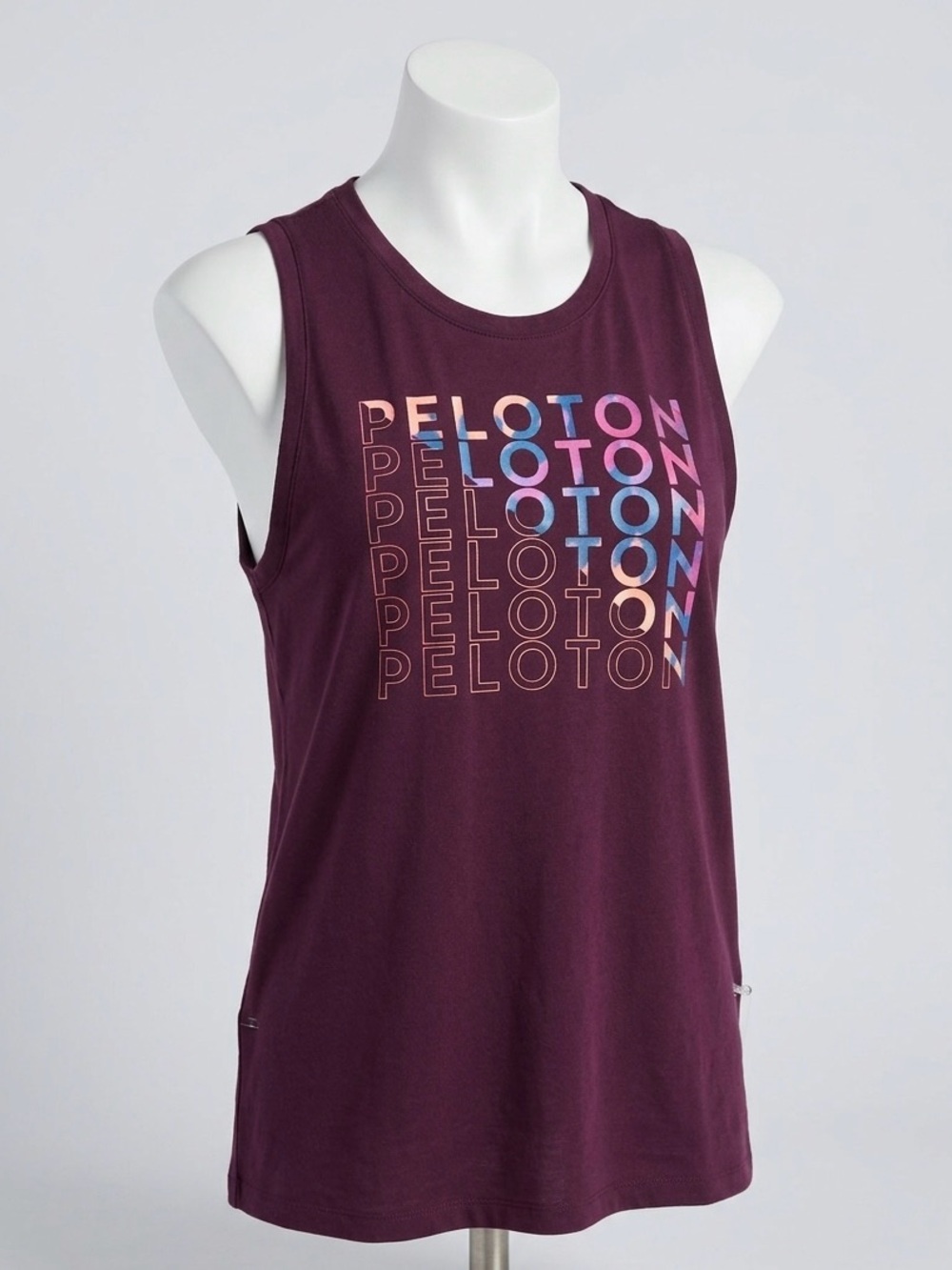 Peloton - Women’s Plum Tank with Multicolor Logo